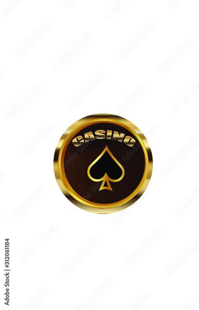 Casino vector illustration for design work Casino vector illustration for design work