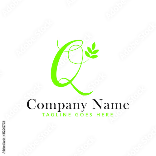 creative Simple elegance feminine luxury and modern logo design