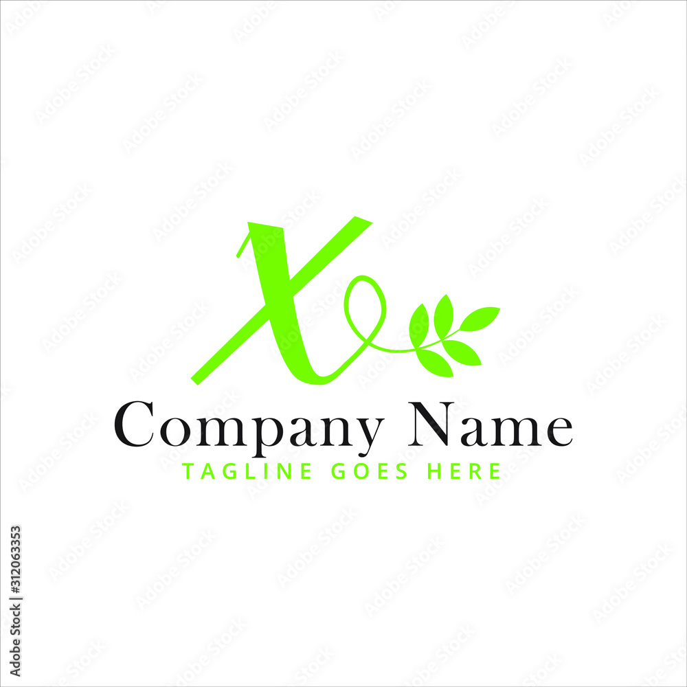 Fototapeta premium creative Simple elegance feminine luxury and modern logo design