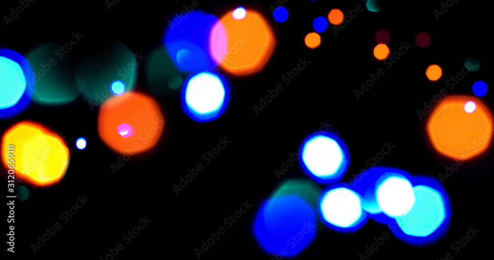 particle with black background