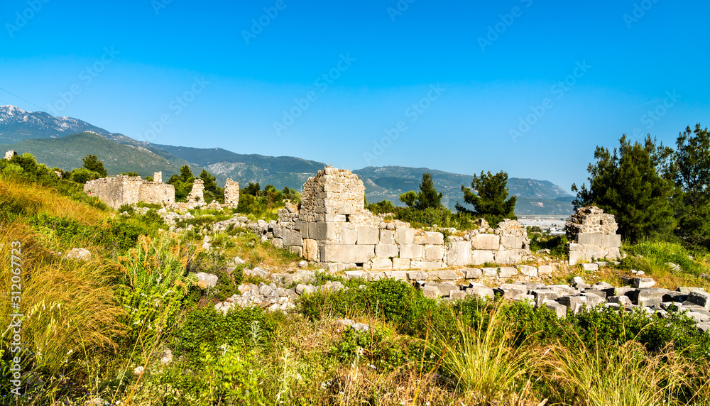 Ancient city of Xanthos in Turkey