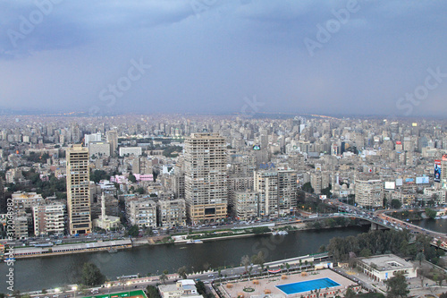 Agusa Cairo Egypt Aerial © markobe
