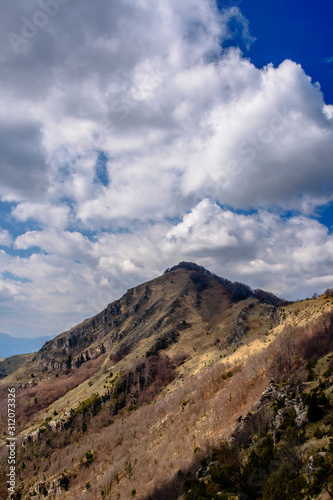 Comanegra Peak (Alta Garrotxa) Catalonia, Spain.