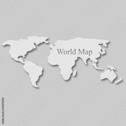 Fototapeta Naklejka Na Ścianę i Meble -  world Map