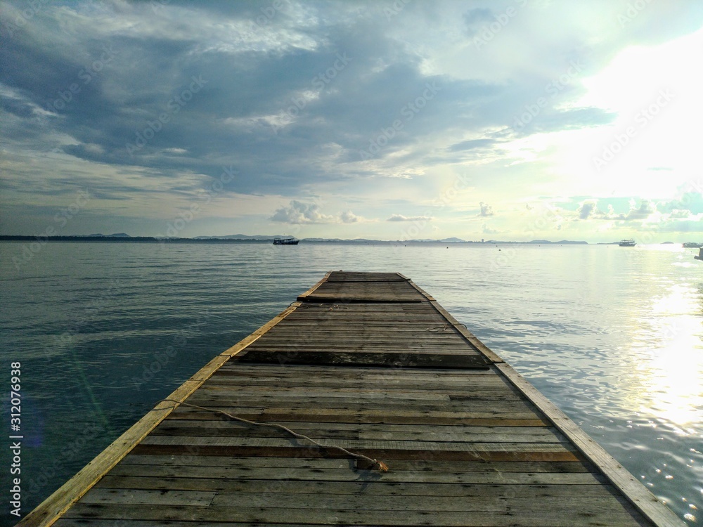 jetty on the seashore jetty on the seashore