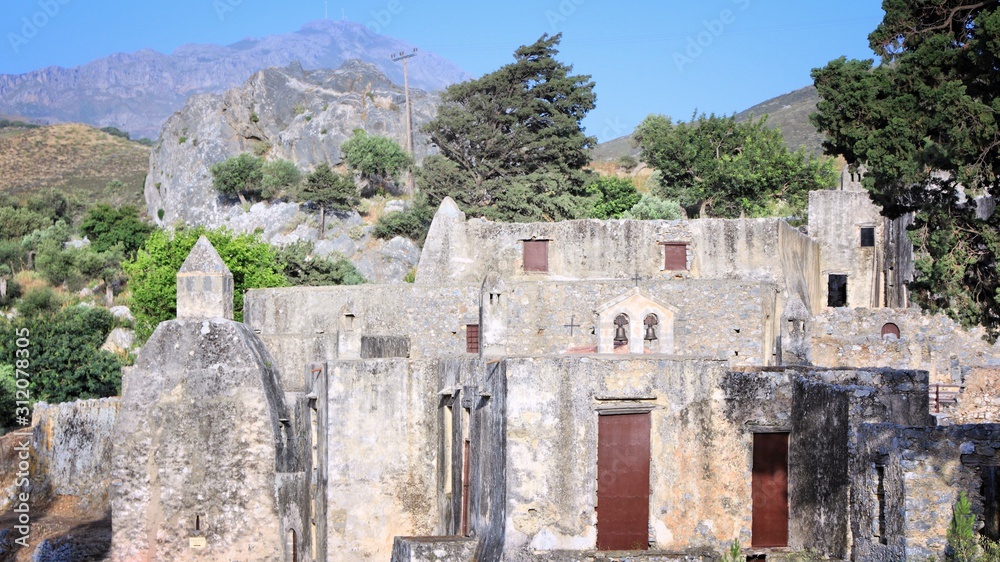 Crete Preveli monastery