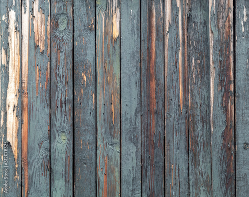 Wallpaper Mural Old Weathered Vertical Wooden Planks Torontodigital.ca