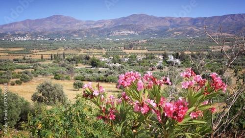 Crete mountain landscape photo
