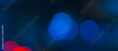 Abstract Bokeh color background of defocused glittering lights. Christmas, Party, New Year, luxurious  background pattern concept. banner