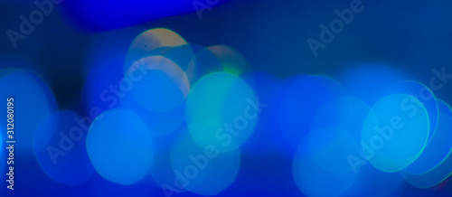 Abstract Bokeh color background of defocused glittering lights. Christmas, Party, New Year, luxurious  background pattern concept. banner