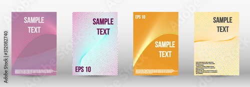 Geometric template with lines 