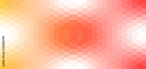 sfondo, esagoni, tecnologia, digitale, futuristica, mosaico	