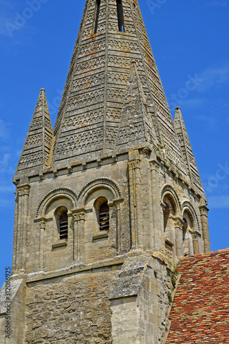 Gadancourt, France - may 24 2019 : Saint Martin church photo