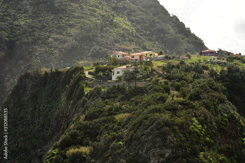 Faial, Madeira, Portugal - february 23 2018 : landscape photo