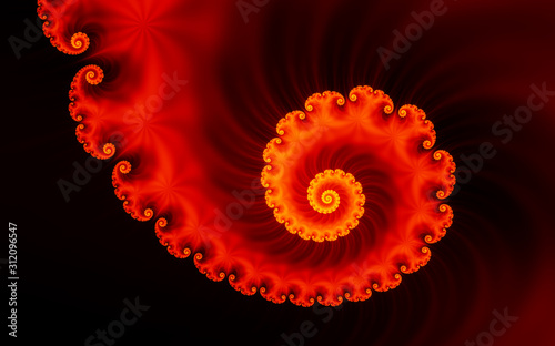 fractals, fractal background photo