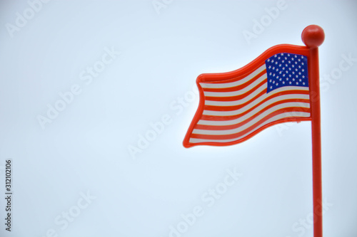 american flag of united states of america