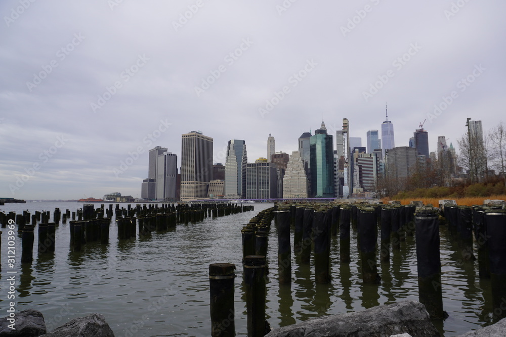 Obraz premium beach marina Brooklyn dumbo