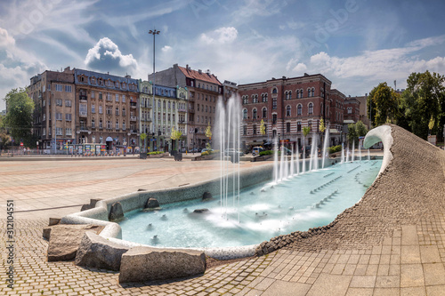 Plac Dąbrowskiego Łódź