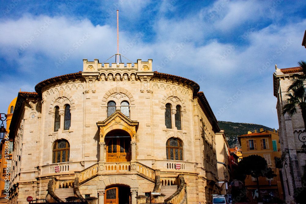 Naklejka premium Palace of Justice in Monaco