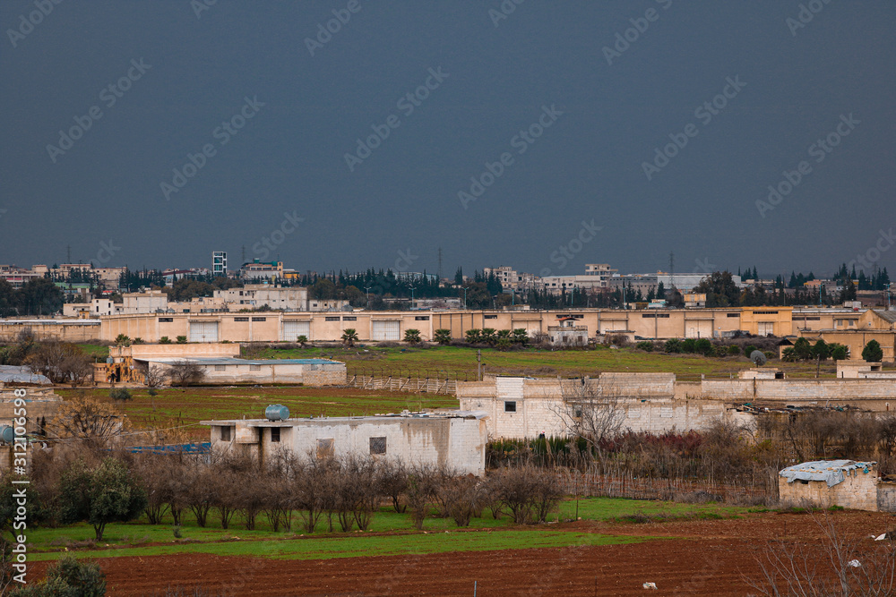 Fototapeta premium Countryside in Syria