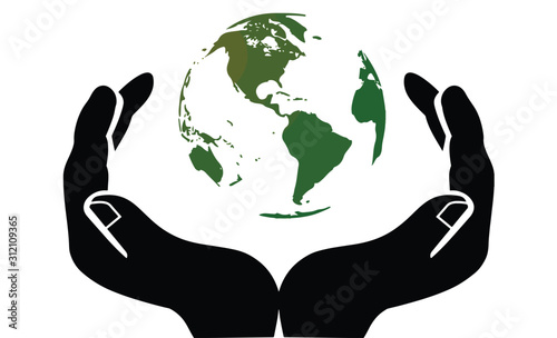 The world will be green if everyone helps to protect the environment.