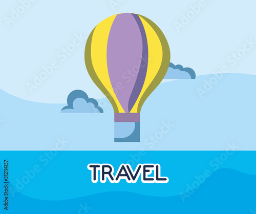 hot air balloon adventure tourist vacation travel