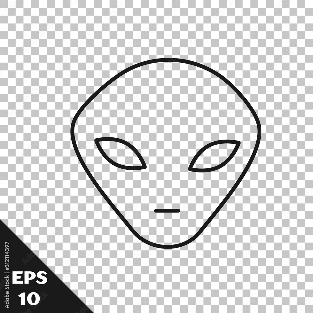 Alien Face PNG Transparent Images Free Download, Vector Files