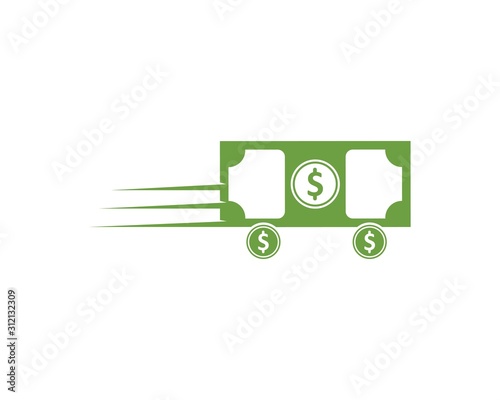 money logo icon vector illustration