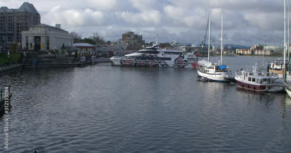 pan of the boats across james bay pan of the boats across james bay