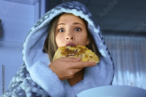 Teenage girl caught in the ...