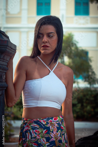 A super beautiful woman with a very attractive sensual look