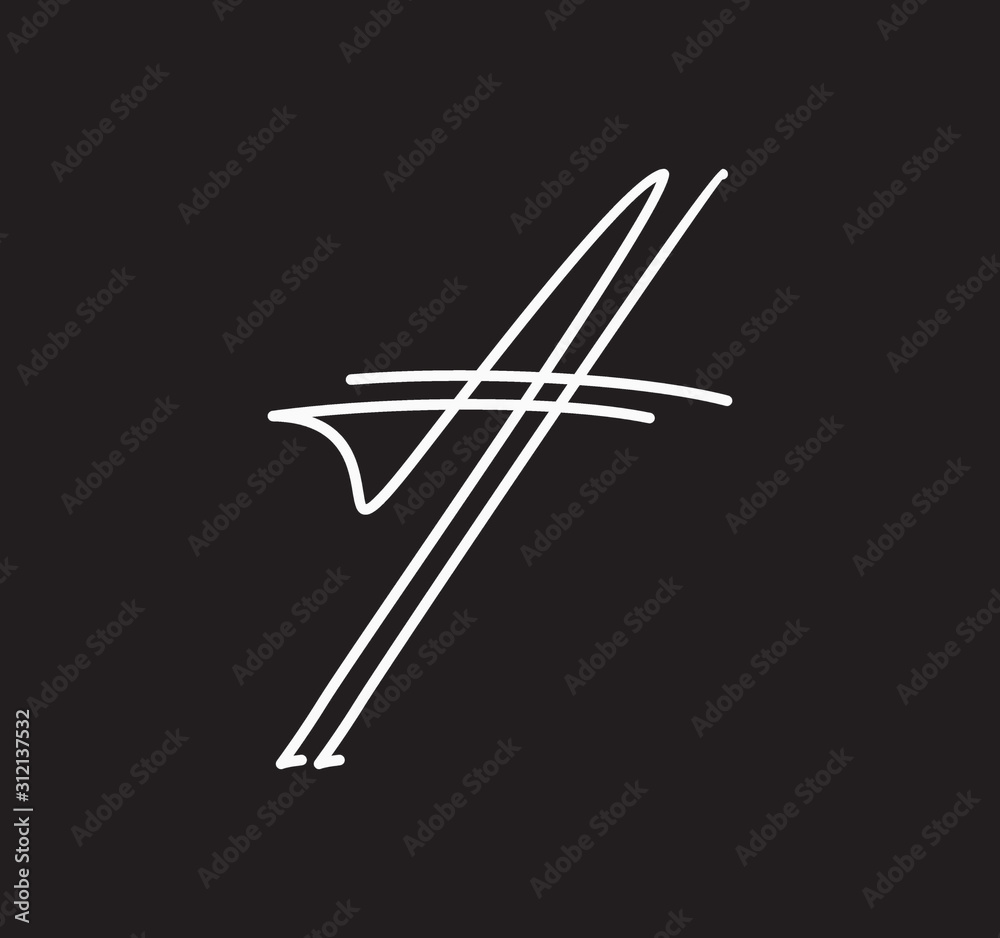 Couple Cursive Letters Initial Signature Handwriting Calligraphy Couple Cursive Letters Initial Signature Handwriting Calligraphy