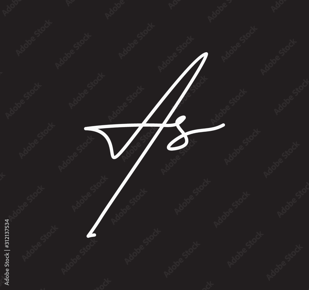 Couple Cursive Letters Initial Signature Handwriting Calligraphy Couple Cursive Letters Initial Signature Handwriting Calligraphy