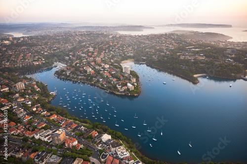 Kirribilli Suburb Peninsula in Sydney Harbour, Australia 