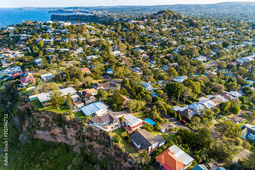 Whale and Palm beach suburb housing  Sydney Australia