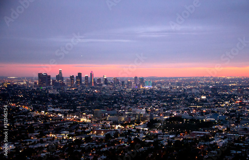 Los Angeles at Twilight