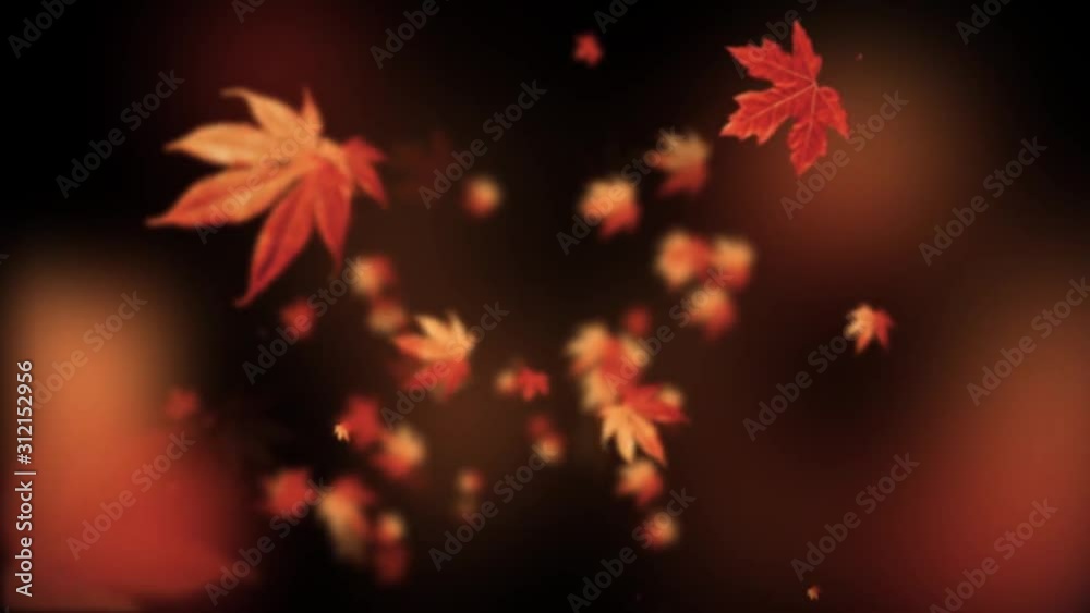 Autumn spinning abstract motion background Autumn spinning abstract motion background