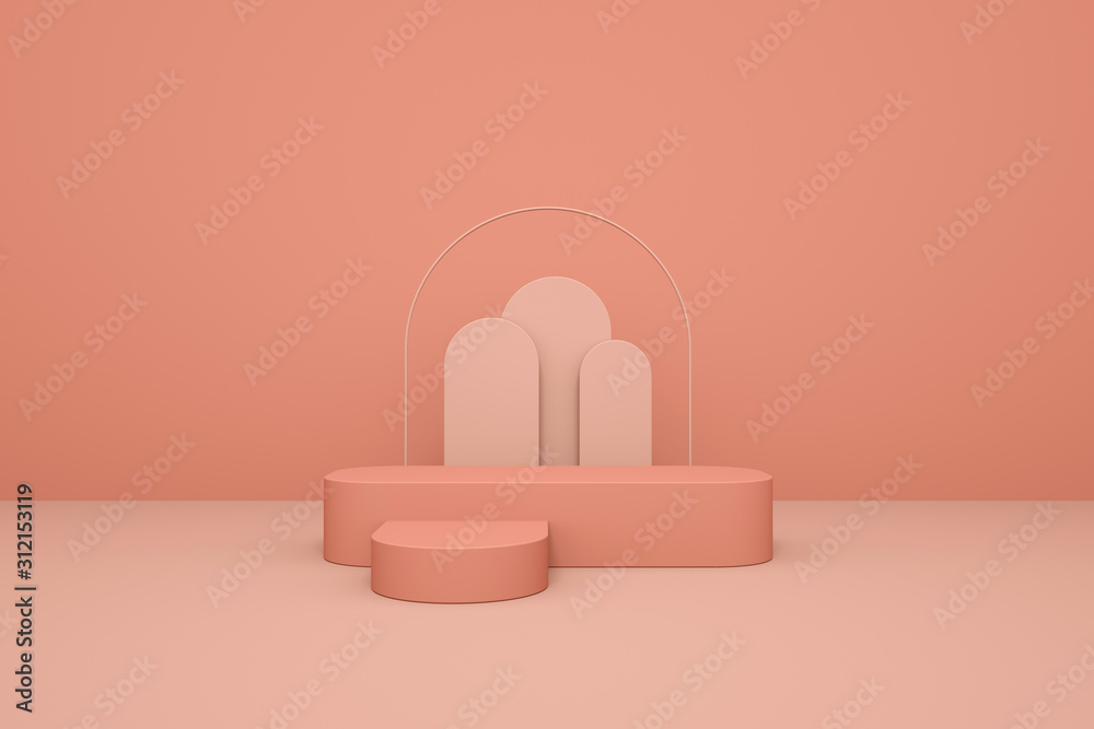 3D rendering of geometric stereo background can be used for commercial advertising 3D rendering of geometric stereo background can be used for commercial advertising