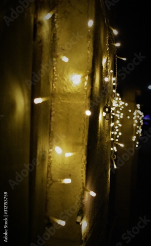 lights against wall - background