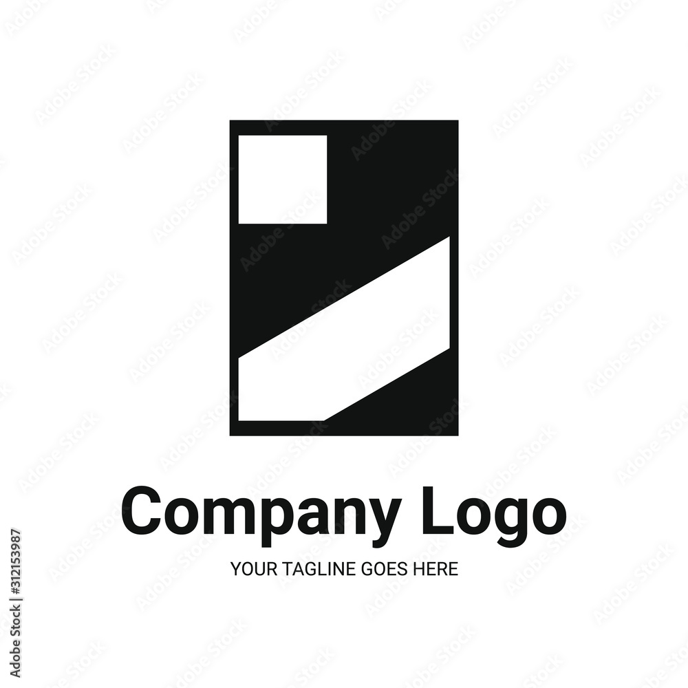 abstract shape logomark. logo for business and company. logo template