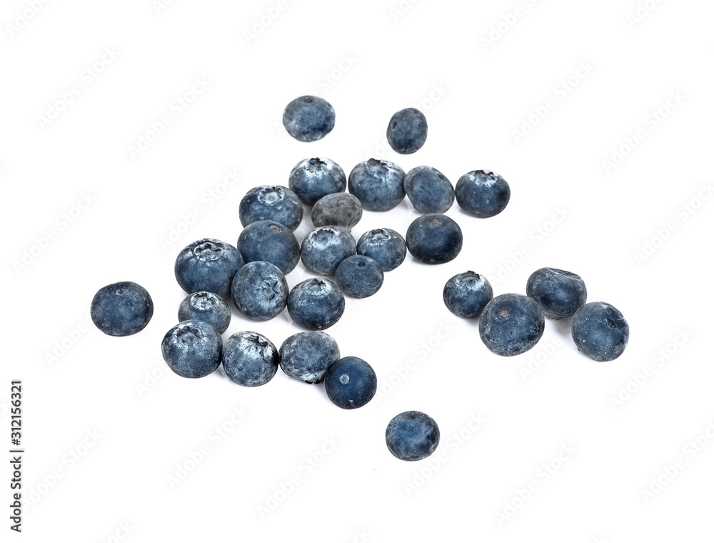 Blueberries isolated on white background Blueberries isolated on white background