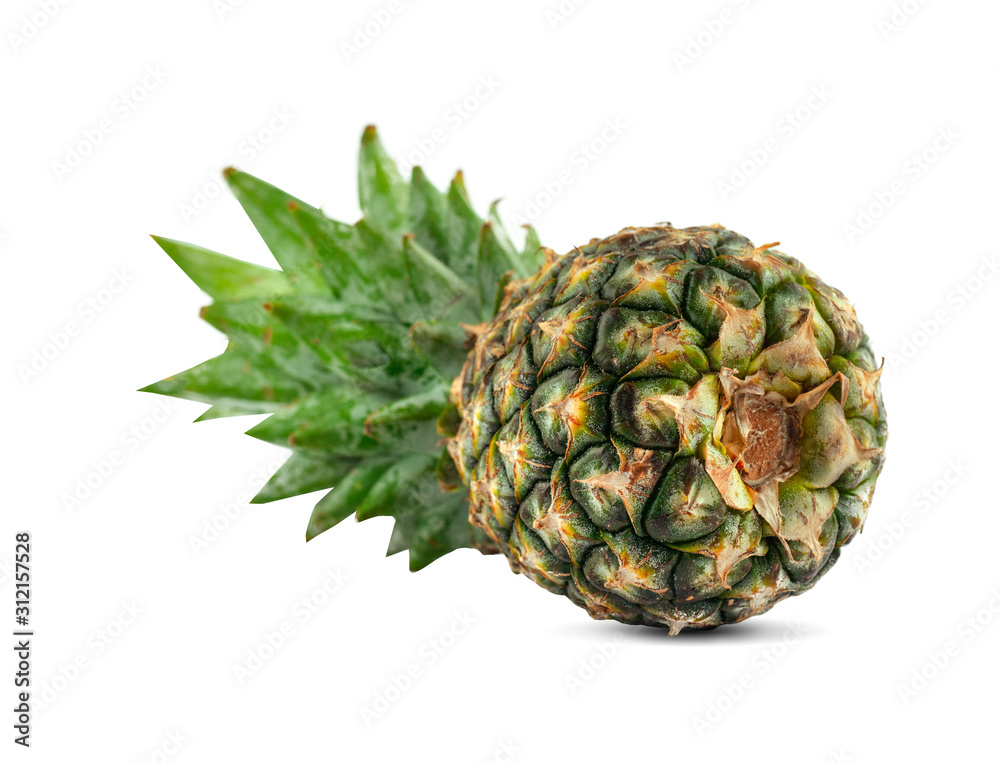 fresh and juicy pineapple isolated on white background fresh and juicy pineapple isolated on white background