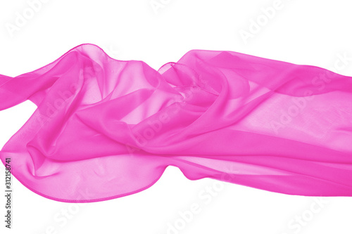 Pink chiffon lightweight fa...