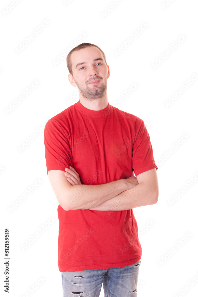 studio portrait of a confident man studio portrait of a confident man