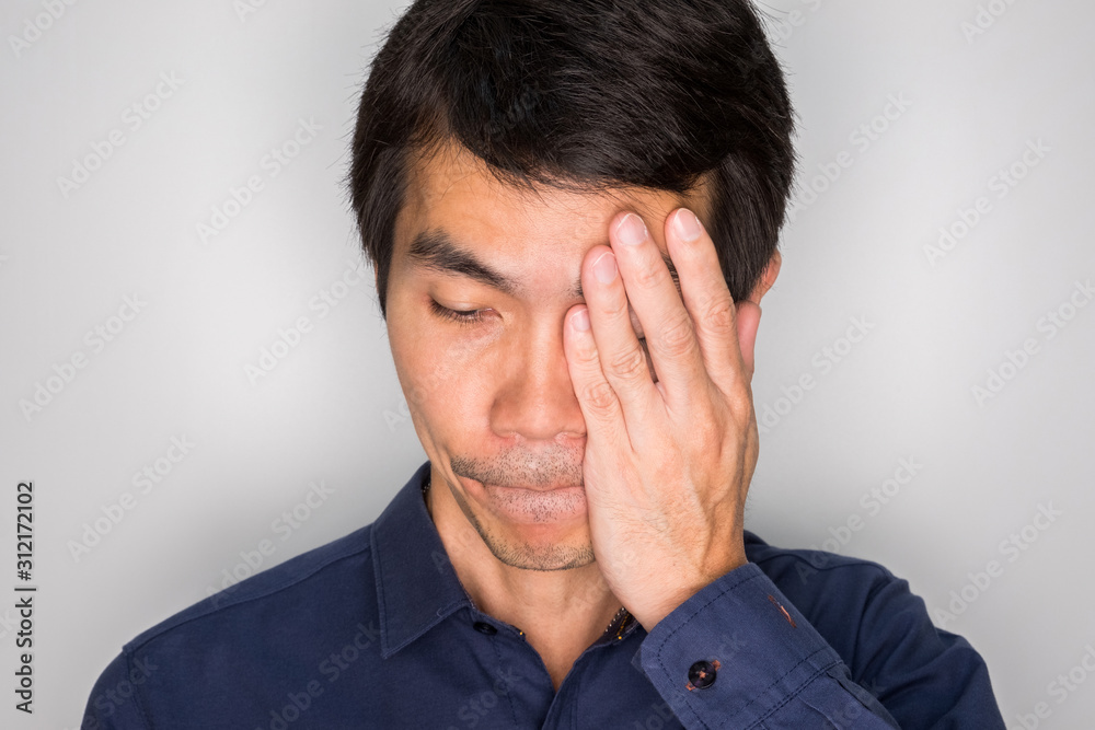 a man has trouble. he worry and headache. a man confused. business man has problems, so he unhappy a man has trouble. he worry and headache. a man confused. business man has problems, so he unhappy
