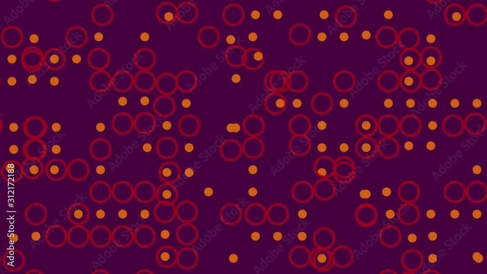 Looping Pattern with Circles Looping Pattern with Circles