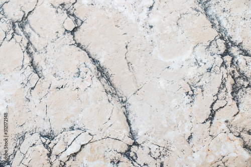 marble stone in cracks