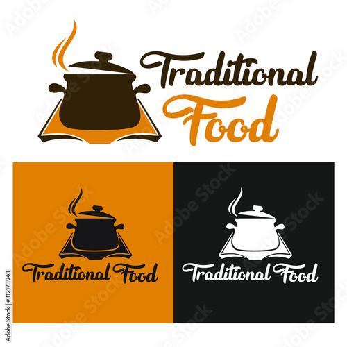 logo food and drink business vector illustration