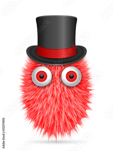 Hairy cartoon