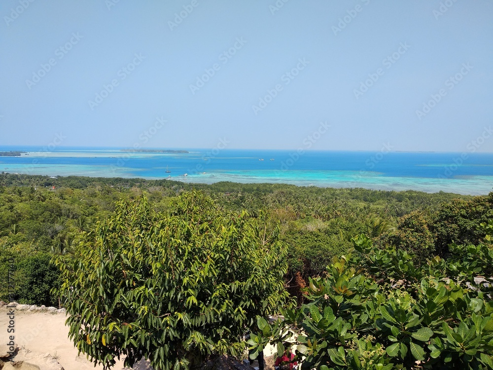 view of tropical beach